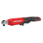 New Craftsman Cordless Brushed Ratchet V20 Tool Only 3/8" W/ Led Light 300 Rpm. Price: $69.95.