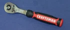 Craftsman 1/4" 72 Tooth Low Profile Comfort Grip Ratchet CMMT86821 Brand New. Price: $23.95.