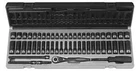 Grey Pneumatic 89253CRD 1/4" Dr 12 Pt Pc Sae & Metric Duo Socket Set New. Price: $235.45.