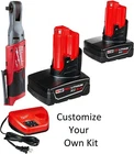 Milwaukee Fuel 2566-20 2557-20 2558-20 Ratchet 1/4 1/2 3/8 Build Kit 2567-20 New. Price: $269.99.