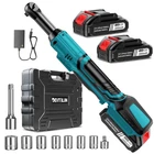 21V Electric Ratchet Wrench SET,60FT-LBS (80N.M) Extended Cordless Blue New. Price: $134.02.