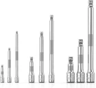 Wobble Socket Extension Set (9PC) 1/2, 3/8, 1/4" Drive Ratchet Bars New. Price: $61.99.