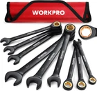 Workpro 9-PIECE Anti-slip Ratcheting Combination Wrench Set, Sae Black New. Price: $74.62.