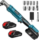 133FT-LBS Cordless Ratchet 3/8" Set, 21V Electric Wrench, Blue New. Price: $141.82.