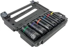 Klein Tools 66010 2-IN-1 Sae Impact Socket Set: 12-POINT Deep 1/2" Drive New. Price: $195.00.