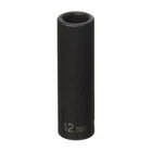 Grey Pneumatic 1012MD 3/8" Drive X 12MM Deep Length Impact Socket, 6 Point New. Price: $11.05.