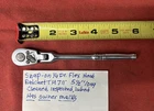 Snap On 1/4DR. Flex Head Ratchet TM711 Has Owner Marks Tight Works Good 20T Used. Price: $60.00.
