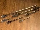 Gearwrench Ratchet Assortment 1/2", 3/8", And 1/4" Drive Used. Price: $300.00.