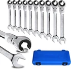 Loschen Sae Flex-head Ratcheting Wrench Combination Set 10PCS , Silver New. Price: $229.85.