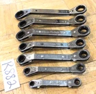 Blue-point Tools Piece Metric Ratcheting Box End Wrenches 7MM-21MM Used. Price: $140.00.