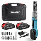 Seesii 1/2 Cordless Electric Ratchet Wrench 66FT-LBS Battery 21V New. Price: $141.94.