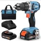 Senix X2 20V Brushless Cordless 1/2" Drill/driver 540 In-lbs W/battery New. Price: $42.99.