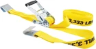 X 27 Heavy Duty Ratchet Tie-down With Flat Hooks 3,333 Lbs. Working Load New. Price: $39.99.