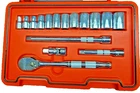 J54116AS 1/2" Drive Piece Sae Socket Set 12 Point W/carrying Case Proto New. Price: $319.99.