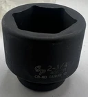Grey Pneumatic 1" Drive X 2-1/4" Standard Impact Socket Gp 4072R New. Price: $35.95.