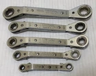 Vintage Craftsman Offset Ratcheting Box End Metric Wrench - 43661 To 43665 Used. Price: $75.00.