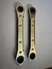 Vintage Vaco 1/4", 9/16", 3/16", 1/2" Ratcheting Box Wrench 70226 - Usa Used. Price: $45.00.