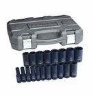 19 Piece 1/2" Drive 6 Point Sae Deep Impact Socket Set Gearwrench 84934N New. Price: $94.05.