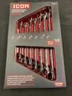 Wrench Set Icon Ratcheting Professional Sae Model WRAS7 7PC -sealed, New!. Price: $120.00.