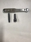 New Craftsman Reversible Offset Ratchet With 2 Bits & Free Shipping. Price: $15.95.