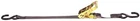 Lift-all Company 6A103 Coated Open HOOK,1K Tie Down With RATCHET,1" X 15', Black New. Price: $20.86.