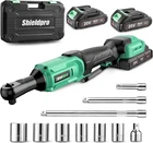 20V Cordless Ratchet Wrench Set With Led Light & Batteries - Green New. Price: $100.99.