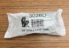 3026D Grey Pneumatic 3/4" Drive X 13/16" Deep Socket New. Price: $26.98.