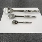 Snap-on Tools Usa New 3PC Mixed Drive Fixed Head Ratchet Set S80A F80 T72 RAT80. Price: $499.95.