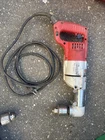 Milwaukee 1/2 Heavy Duty Corded Reversable Right Angle Drill Usa!! Works Good Used. Price: $50.00.