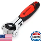Powerbuilt 3/8 Inch Drive Swivel Head Stubby Ratchet And Solid Grip New. Price: $43.42.