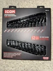 (WRFM-12) Icon Professional Flex Ratcheting Wrenches (metric, Piece Set) New. Price: $119.95.