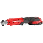 Craftsman V20* 3/8 Inch Cordless Drive Ratchet Kit New. Price: $169.00.