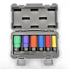 Klein Tools 66090 2-IN-1 Slotted Impact Socket Set, 12-POINT, 6-PIECE New. Price: $259.99.