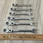 Vintage Craftsman Ratcheting Locking Flex Head Wrenches 19MM To 10MM Made Usa Used. Price: $179.99.