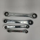 Vintage Craftsman 4PC Flat Metric Ratcheting Wrench Set 9MM-21MM Used. Price: $29.98.