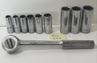 Sk Tools Ratchet 45170 & 9PC Socket Set 8410-8419 No 8416 10MM-19MM 16MM 6PT Used. Price: $39.99.