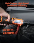 Cordless Ratchet Wrench, 3/8 Inch Drive, 240 Rpm, Up 33 Ft-lbs Of Torque, Ba New. Price: $95.73.