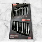 Icon WRDBM-10 Metric Double Box Ratcheting Wrench 56653 (10 Pc) New Shipping. Price: $135.00.