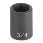 Grey Pneumatic 2026M 1/2" Drive Standard Metric Impact Socket - 26MM New. Price: $20.66.