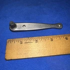 Vintage CM-13 Ratchet Chapman Mfg Stainless 1/4" Drive Usa Tool Used. Price: $17.50.