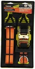 Keeper 5524 14' X 1000-LB Ratchet Tie Down Strap (3000-LB Break Strength) New. Price: $22.99.