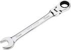 Uxcell Flex-head Ratcheting Combination Wrench Metric 72 10MM, Silver New. Price: $10.44.