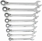 Gearwrench 8 Pc. 12 Pt. Reversible Ratcheting Combination Solid Black New. Price: $123.01.