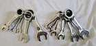 Pittsburgh 12 Pc Ratcheting Combination Wrench Set Sae Metric Chrome Used. Price: $39.99.