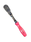 Snap On FHFD80A Rare 3/8 Drive Pink Hard Handle Flex Head Chrome Ratchet Nice Used. Price: $299.95.