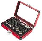 Sunex 44PC 1/4" Mini Bit & Spline Socket Set W/ Duo-drive Ratchet Case 9732 New. Price: $79.97.