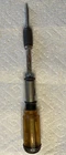 King's County (kc) Pro Vintage Ratcheting Screwdriver With 6 Heads Used. Price: $8.48.