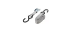 -10 Tie-down, W, 6 Ft L, Polyester, Gray, 400 Lb, S-hook End Fitting New. Price: $8.66.