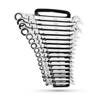 Jaeger 16PC Mm/metric Flex Head Tightspot Ratcheting Combination Wrench Set Open. Price: $144.31.