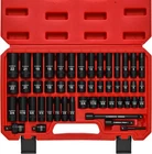 3/8 In. 49 Piece Milwaukee 6 Point Impact Socket Ratchet Drive And Metric Set New. Price: $56.89.